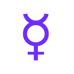 Green symbol for female